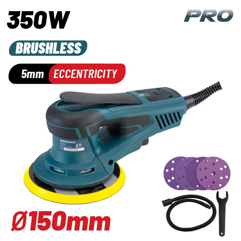 Bormann Ekscentricna rotaciona brusilica 150mm 350W BSS5300