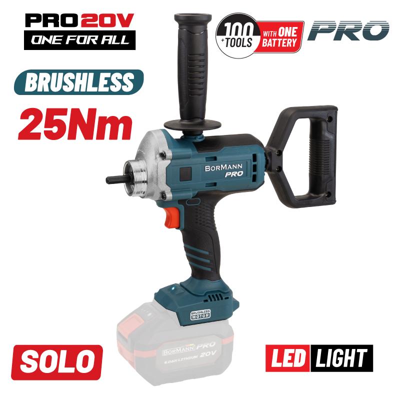 Bormann Vibrator za beton 20V, 2 brzine, 25Nm-kućište BBP5340