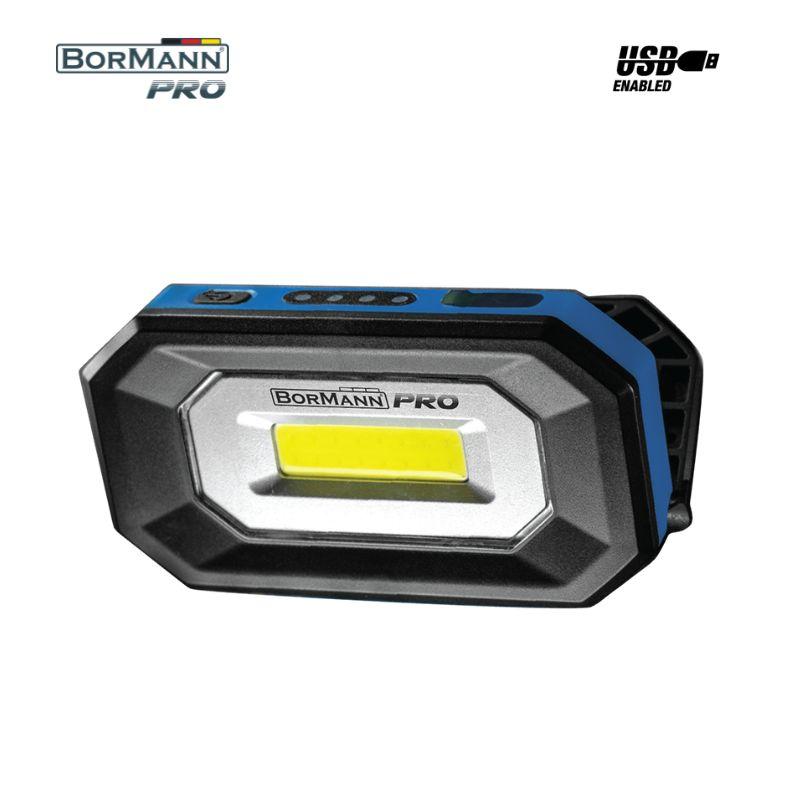 Bormann Reflektor led akumulatorski 500Lm/IPX4 magnetna baza BPR6014