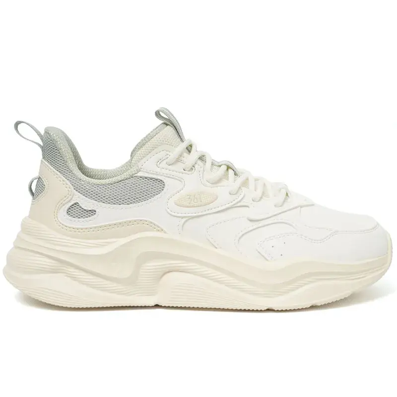 Ženske patike za životni stil 361 Degrees, bijele