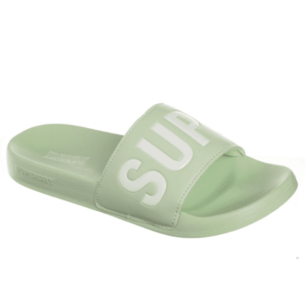 SUPERDRY Ženske Papuče Zelene