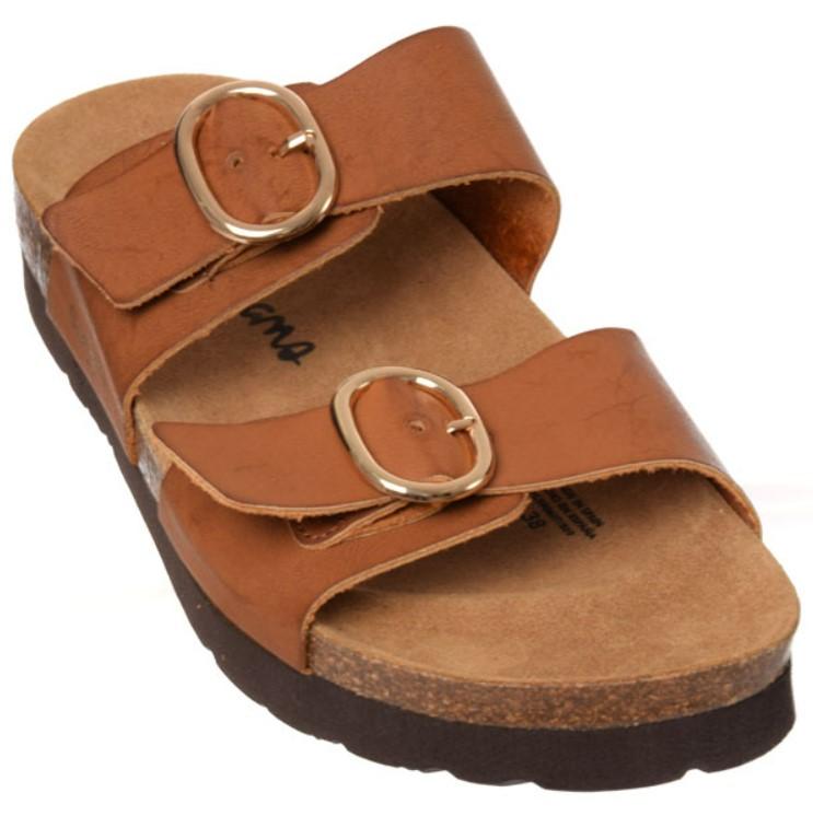 PEPE JEANS Ženske papuče OBAN CALIFORNIA SUEDE smeđe