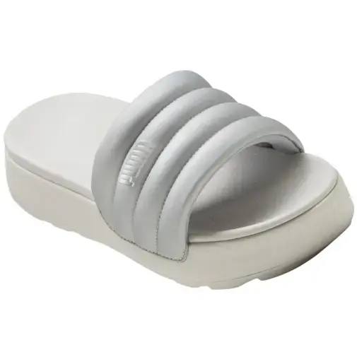 Puma ženske papuče Karmen Slide Puffy Wns Aqua metalik boje, bijele