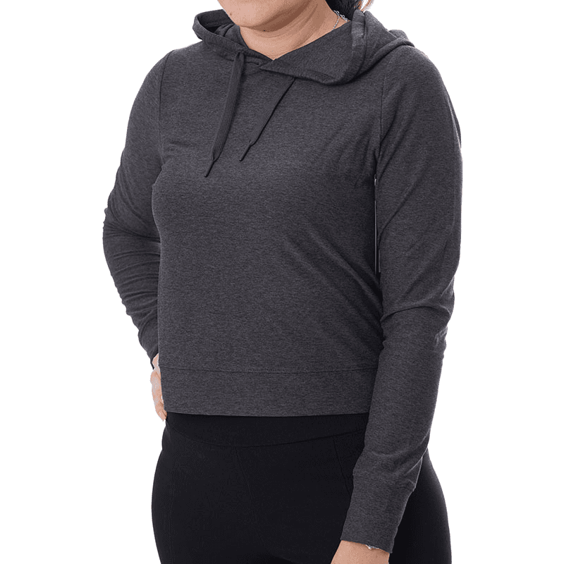 Skechers Ženska Dukserica Diamond Brushed, Tamno Siva