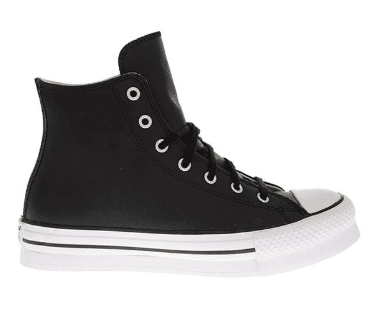 CONVERSE Ženske patike CHUCK TAYLOR ALL STAR EVA LIFT LEATHER crne