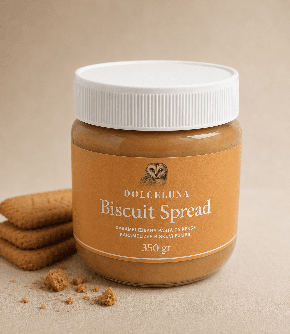 BISCUIT SPREAD KARAMELIZIRANA PASTA ZA KEKSE