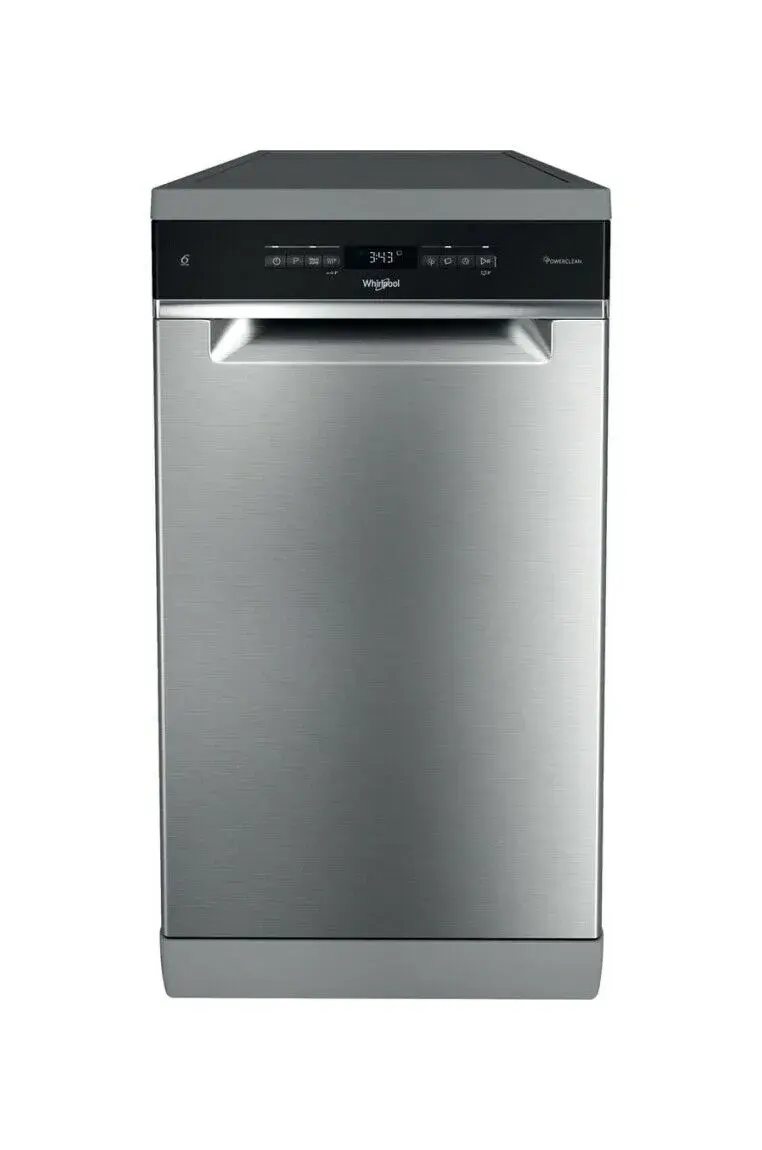 Whirlpool Mašina za pranje sudova WH6FB10BS7A0X, Srebrna boja