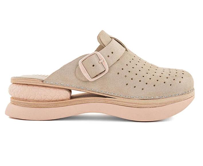 BIANCOMOLINA Ženske klompe sa jastučićem  bež