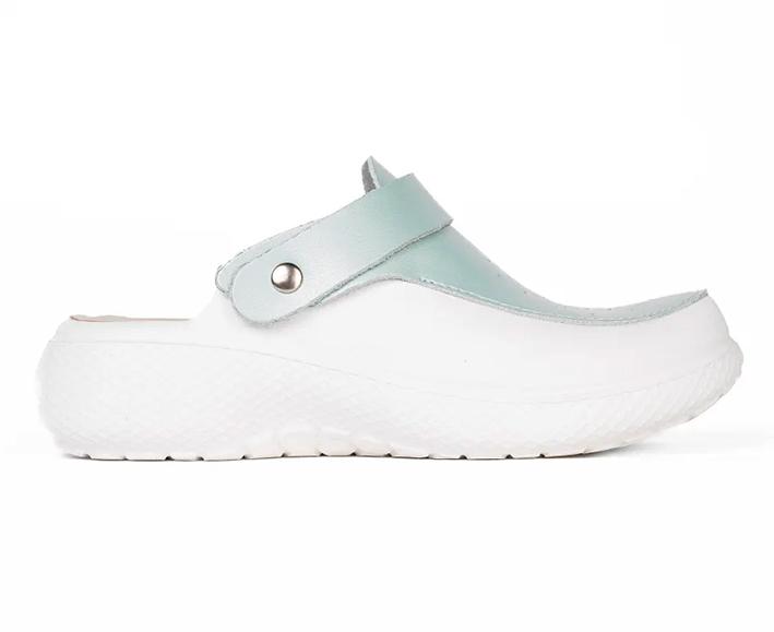 BIANCOMOLINA Ženske klompe mint