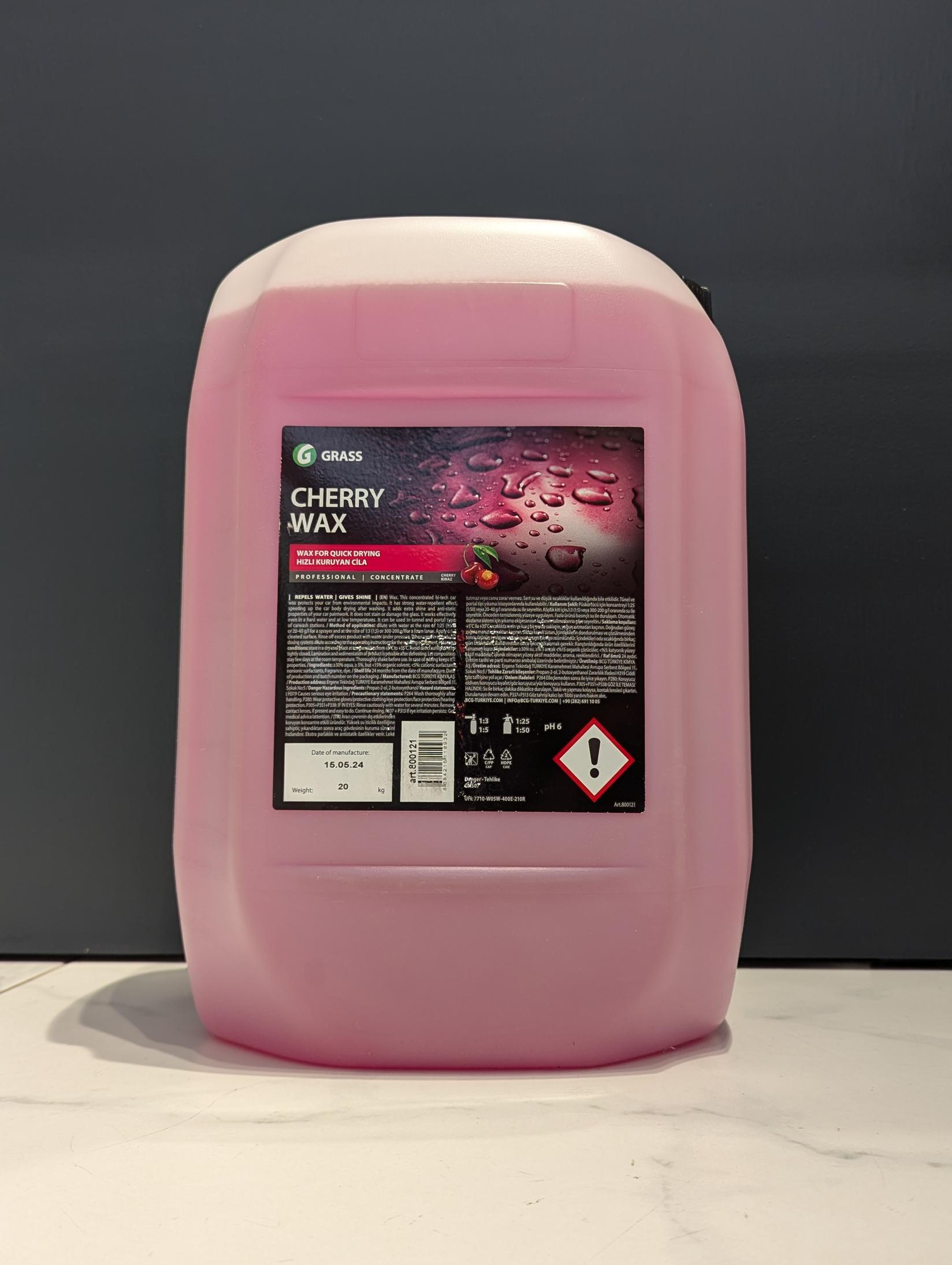 Grass Hladni vosak za automobil Cherry Wax, 20kg