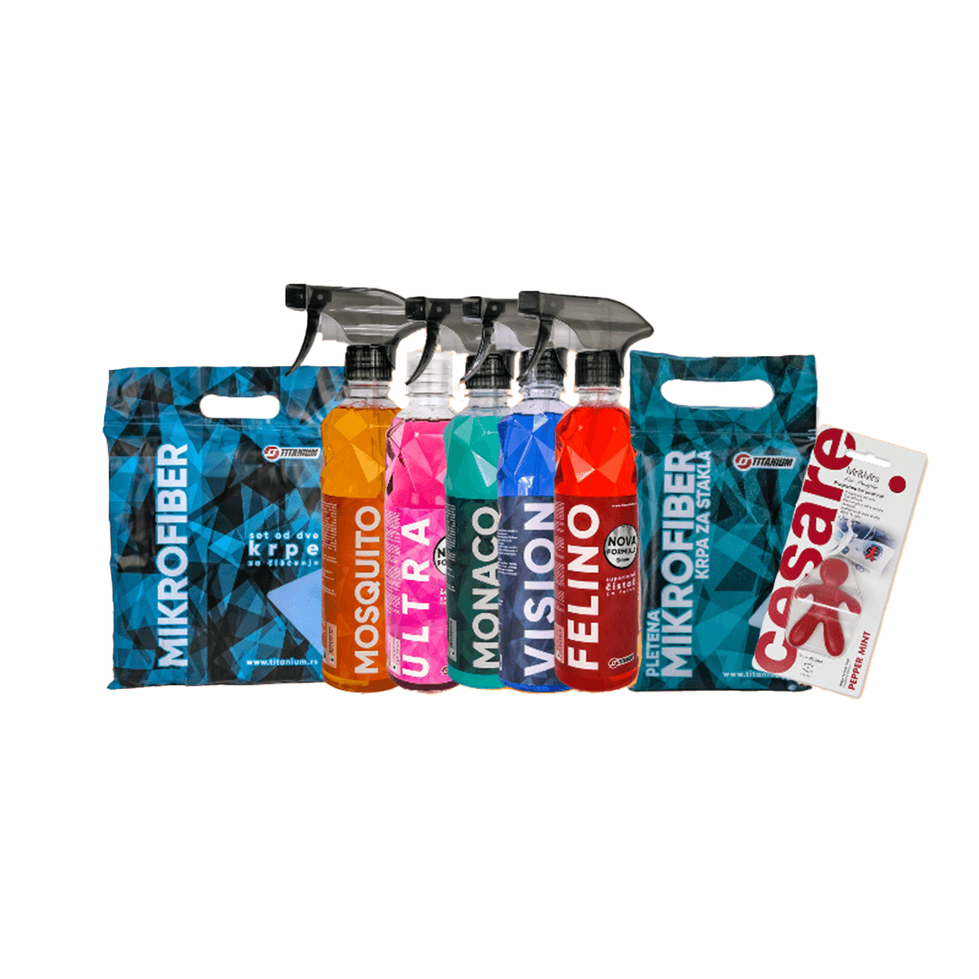 Titanium PREMIUM PAKET za održavanje vozila