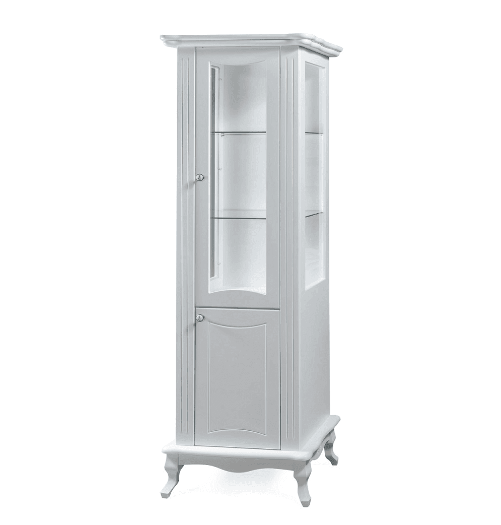 Vitrina Barok 1K, Bež