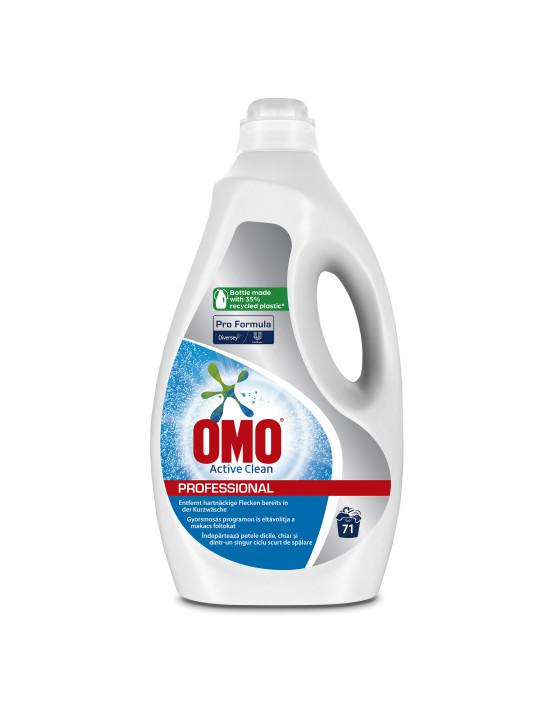 Diversey Omo Professional Active Clean - Tečni Deterdžent Za Veš, 71 Pranje, 5L