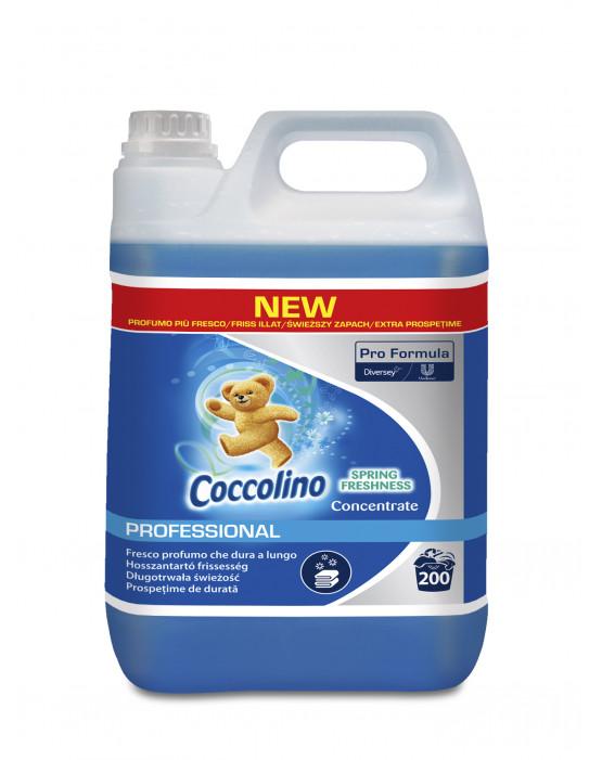Diversey Coccolino Professional Spring Flower Concentrate - Koncentrisani Omekšivač Veša Sa Svježim, Cvjetnim Mirisom, 200 Pranja, 5L