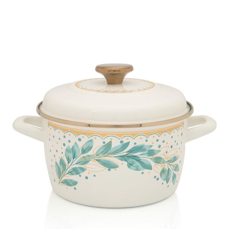 METALAC Imperial duboki lonac 20cm/3.5l sa poklopcem dekor 3223