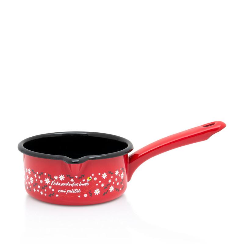 METALAC Tepsija klasična sa kljunom 16cm/1,6l dekor 3321