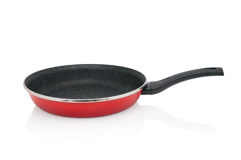Metalac tiganj GRANIT INDUCTION 28cm, Crvena