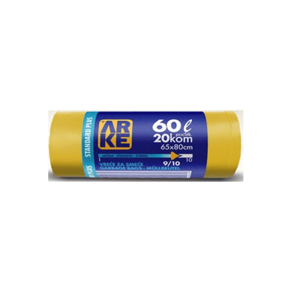 Arke Vrece za smece 60l 20/1 Eko