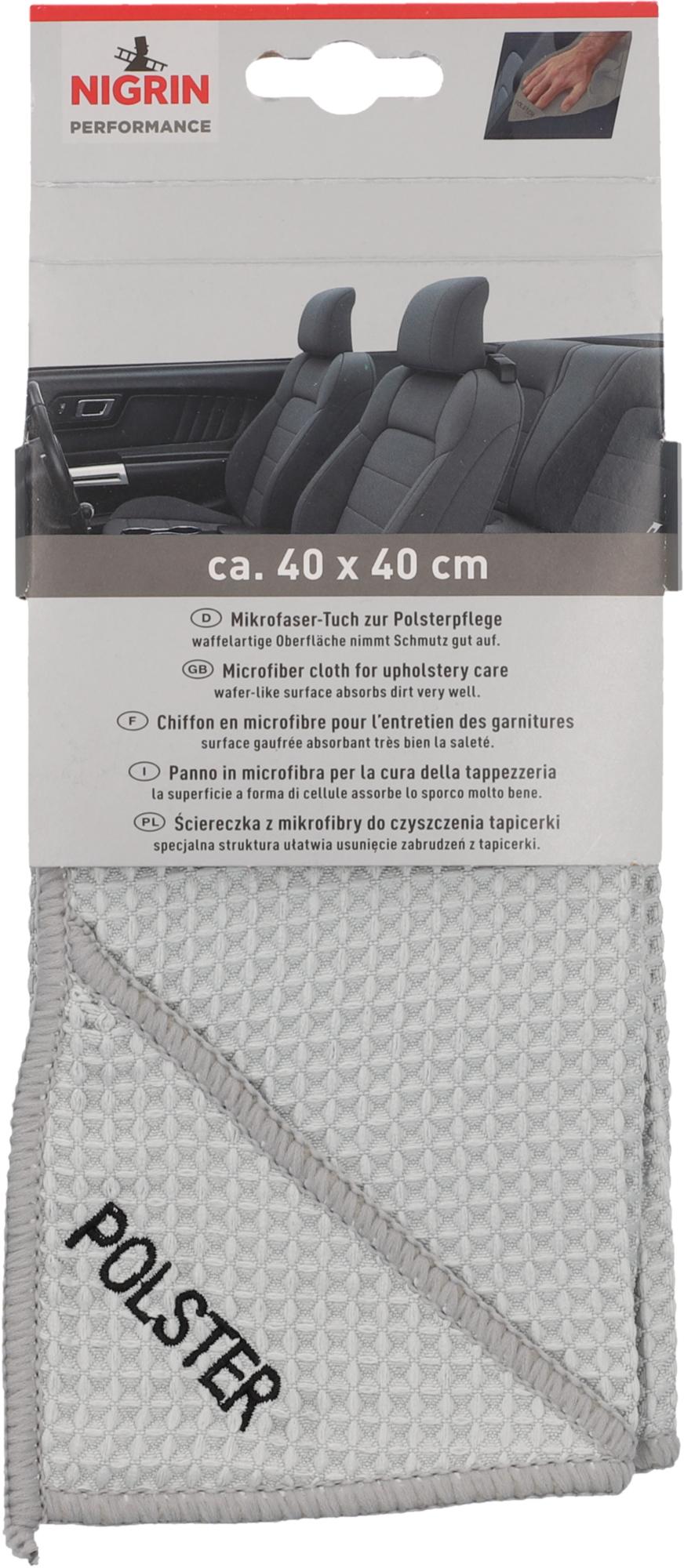 NIGRIN Mikrofiber krpa za poliester, 40x40cm