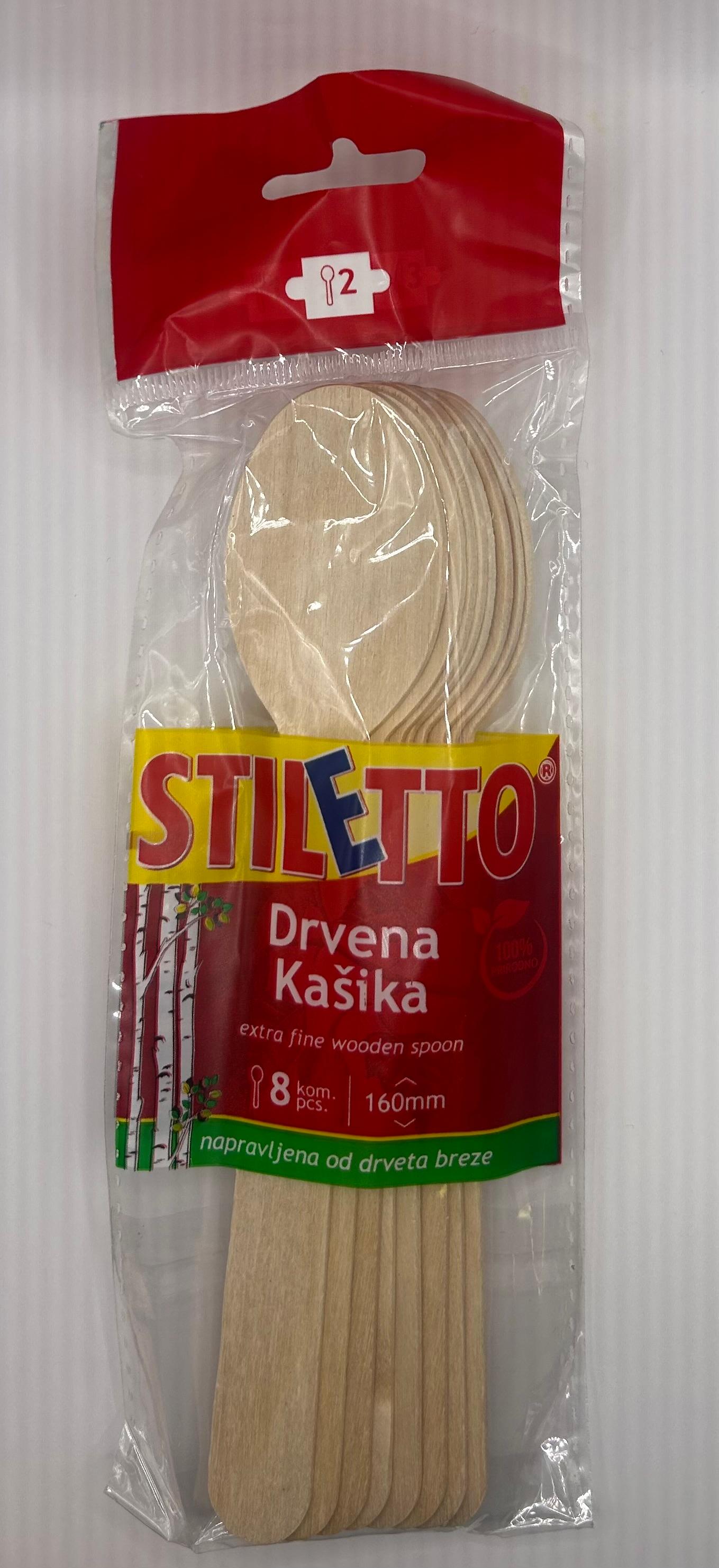 Stiletto Drvene kašike, 8/1