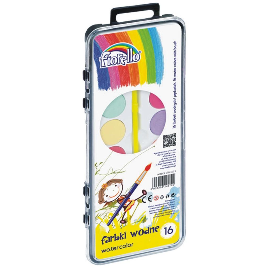 Fiorello Vodene boje sa kistom, 16x5g