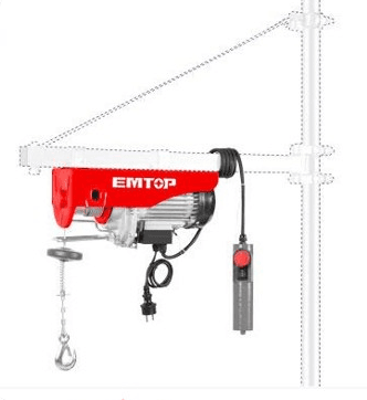 Emtop Električna dizalica EEHT5001, 800 W