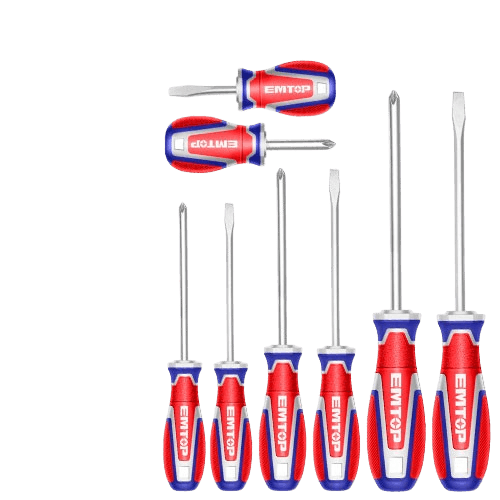 Emtop Set odvijača ESST0821, 8 komada