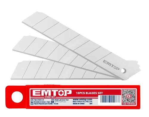 Emtop Set noževa za skalpel ESKB1801, 10 komada