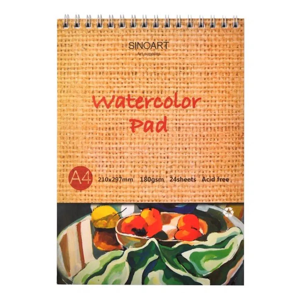 Akvarel blok A3 180gr 24l, Bijeli