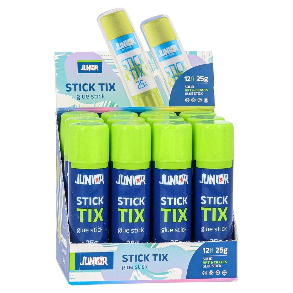 Junior Stick Tix, lepak u stiku, 25g, Bijeli