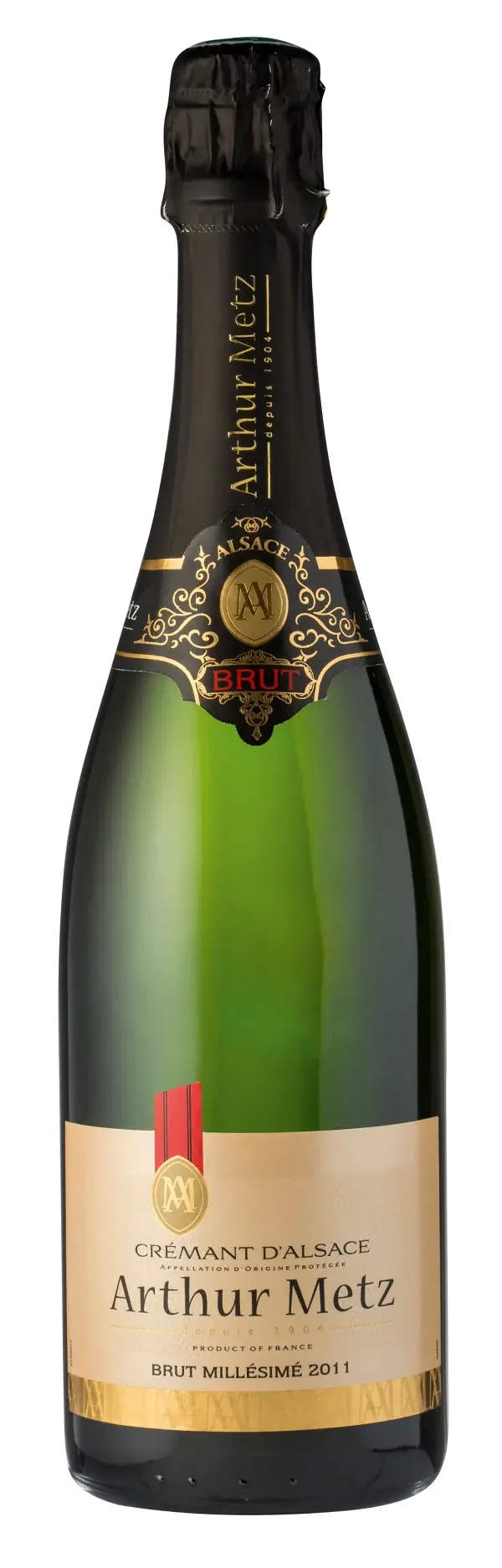 Les Grand Chais De France Cremant D Alsace Artur Metz brut 0.75l