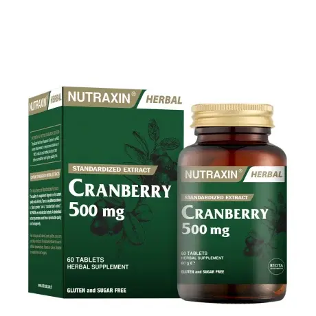 Nutraxin Cranberry 500 mg, 60 tableta