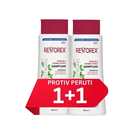Restorex Šampon protiv peruti, 2x500 ml