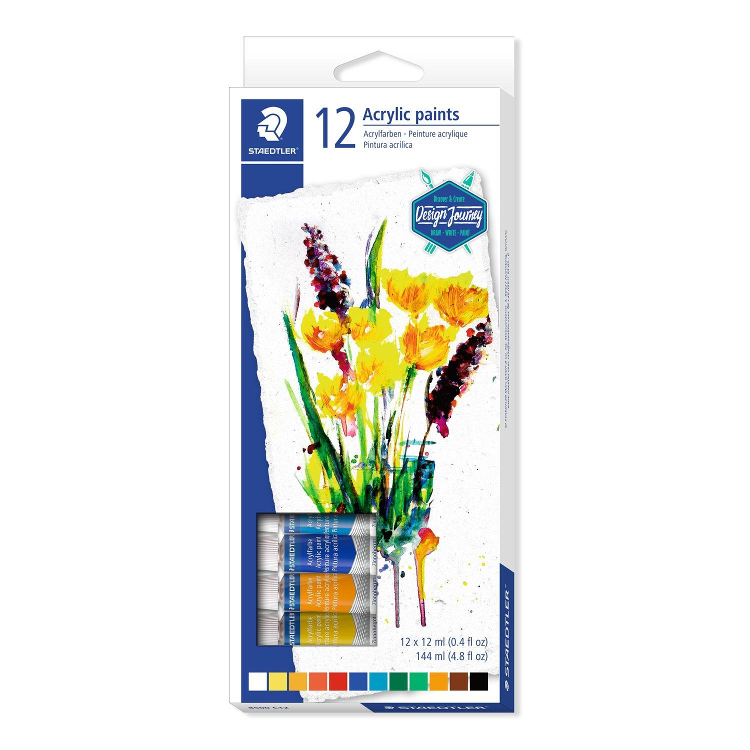 STAEDTLER set akrilnih boja 12/1 12ml