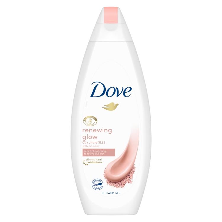 DOVE gel za tuširanje Renewing Glow Pink Clay 250ml