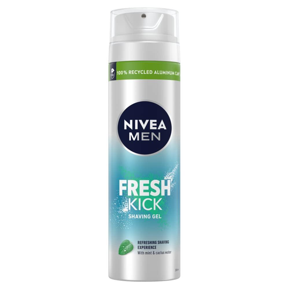 NIVEA MEN Fresh Kick gel za brijanje 200 ml