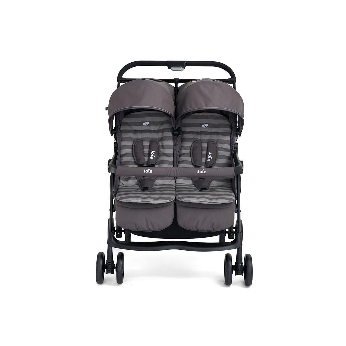 Kolica za blizance Joie Aire Dark Pewter, 0 do 15 kg, siva