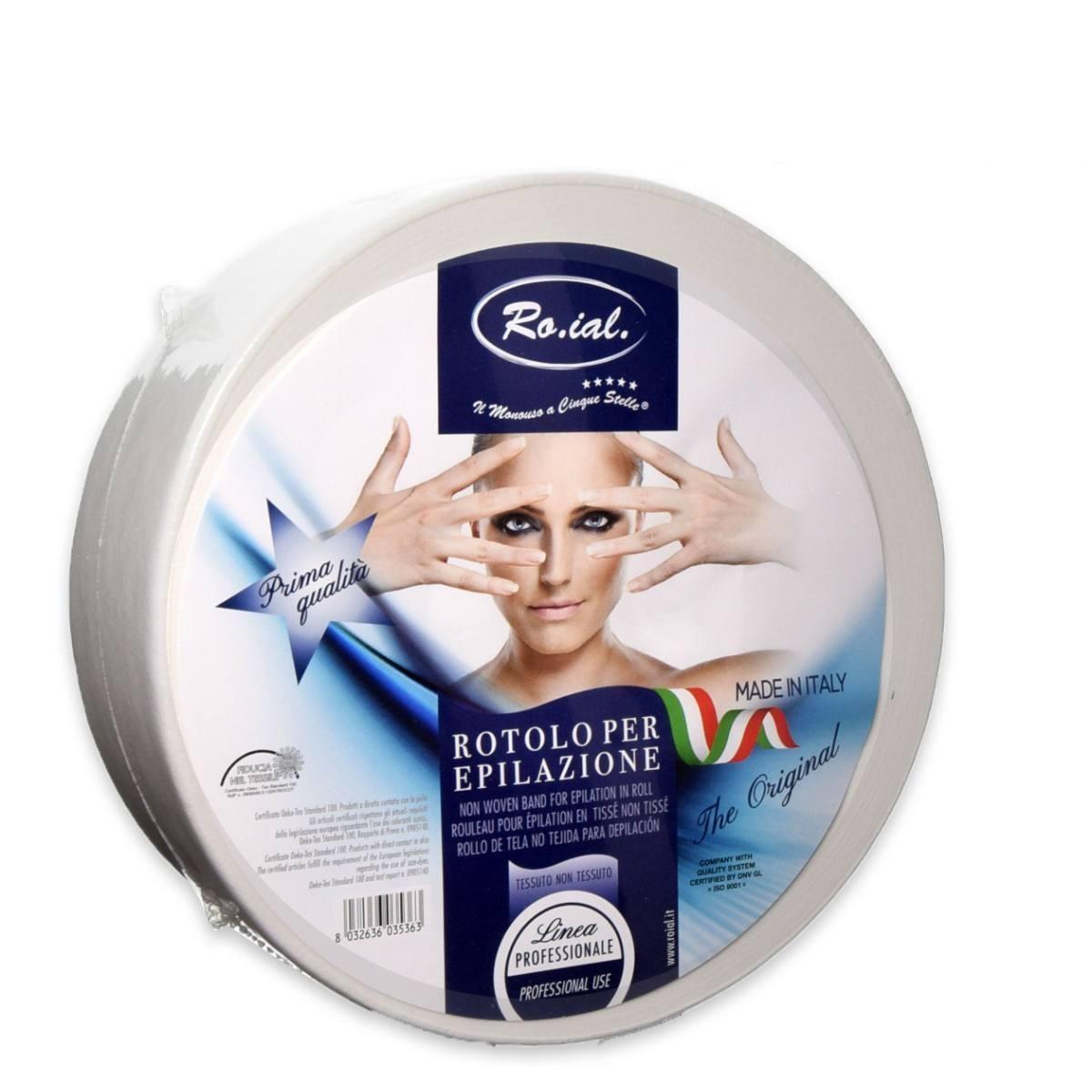 RO.IAL Trake za depilaciju u rolni 80m bijele