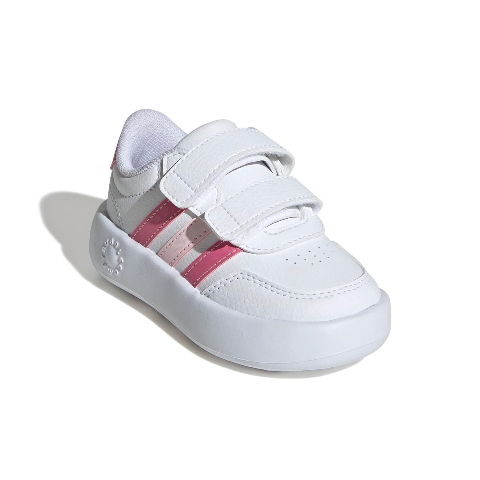 Adidas patike za djevojčice Breaknet 3.0 CF I, JS3676, bijelo-roze