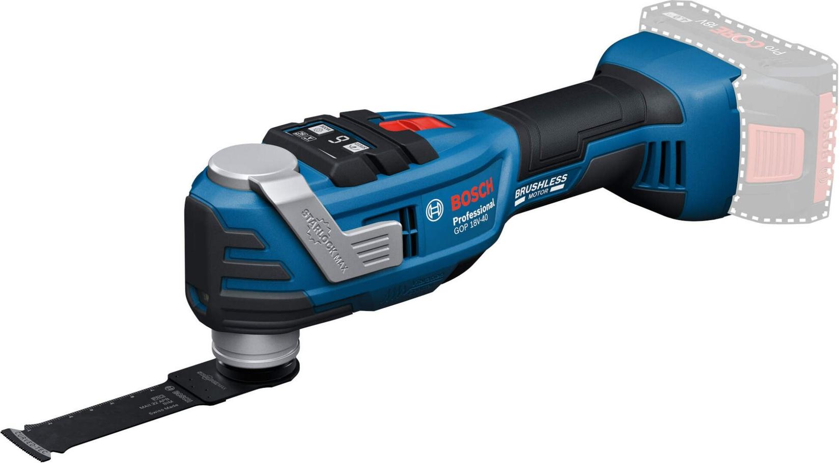 Bosch višenamjenski alat GOP 18V-40 renovator Solo, bez baterije i punjača 06012C0000