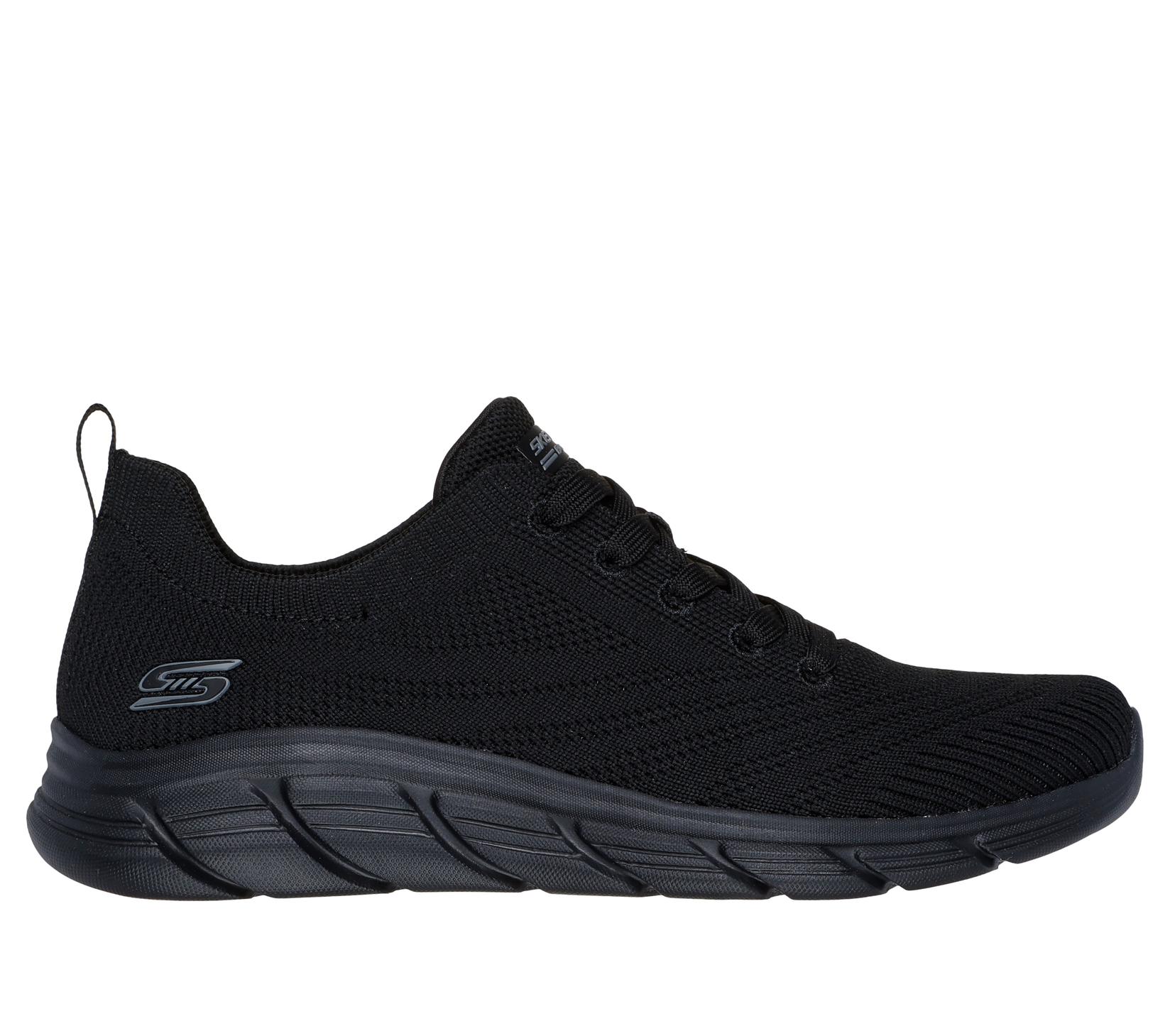 Skechers Bobg Flex Lo-Graceful Stride ženske patike, 117591-BBK, crne