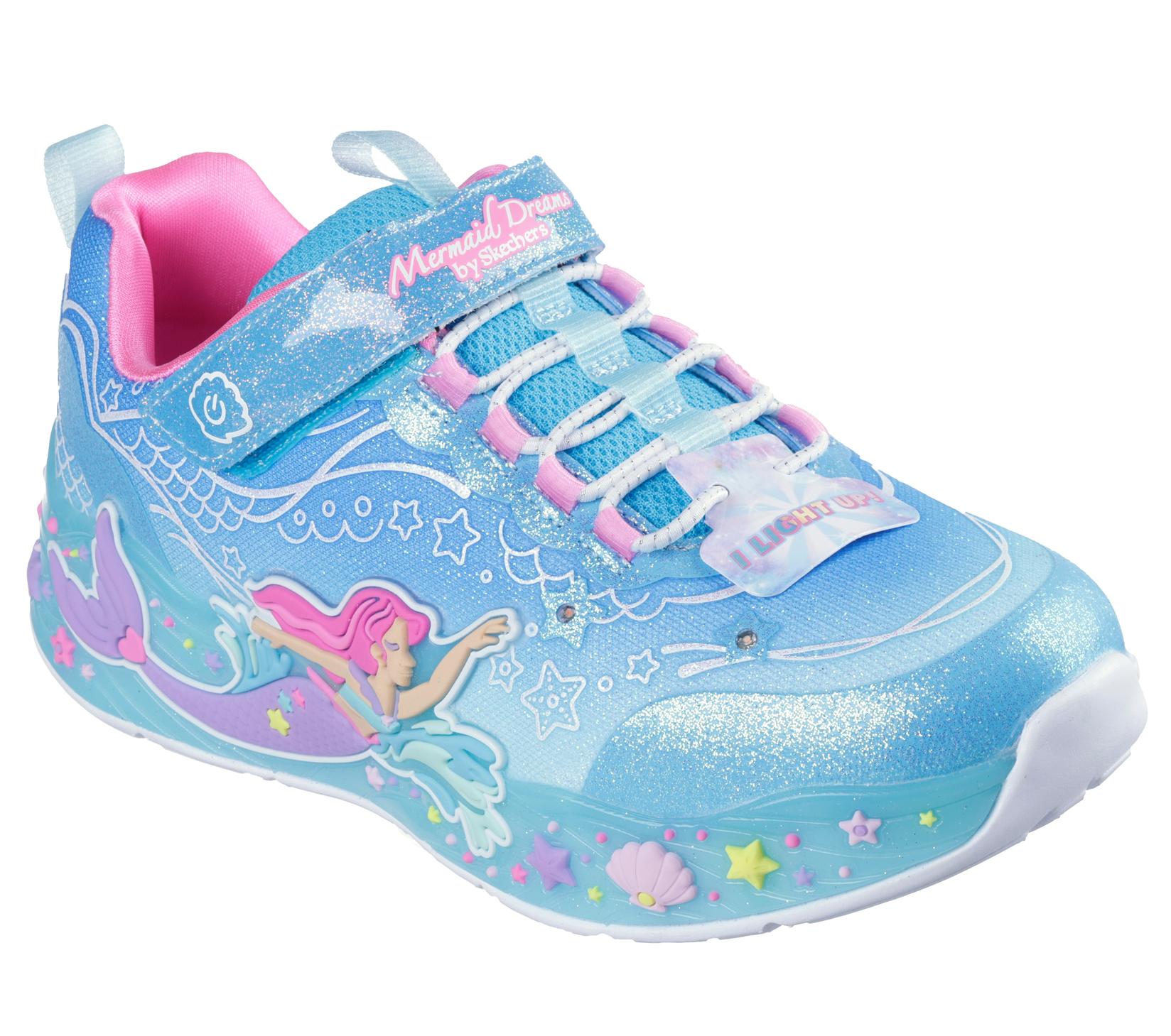 Skechers patike za djevojčice Mermaid Dreams, 303060L-BLMT, plave