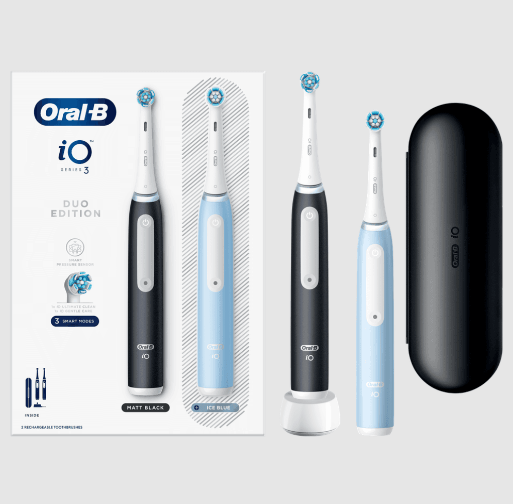 Oral B POC iO 3 Duo Pack (Blue + Black)