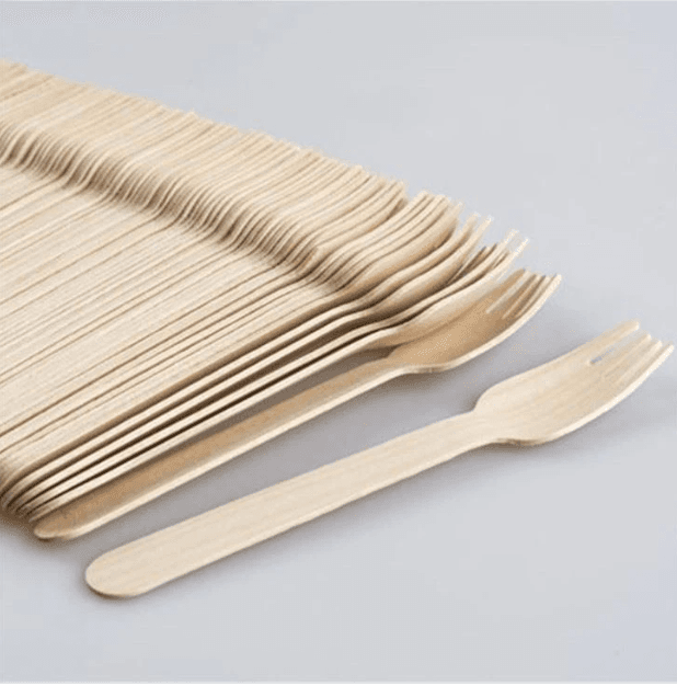 Viljuska Drvena 100/1 Tpfw01, 100 komada, Bež