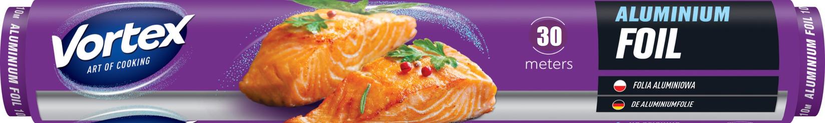 Vortex aluminijska folija 30m, 10 mikrona