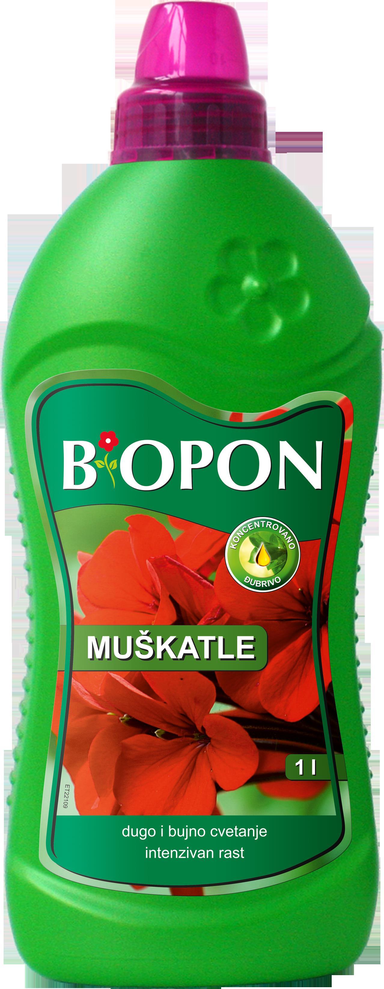 BOPON teč đubrivo muškatle 1l