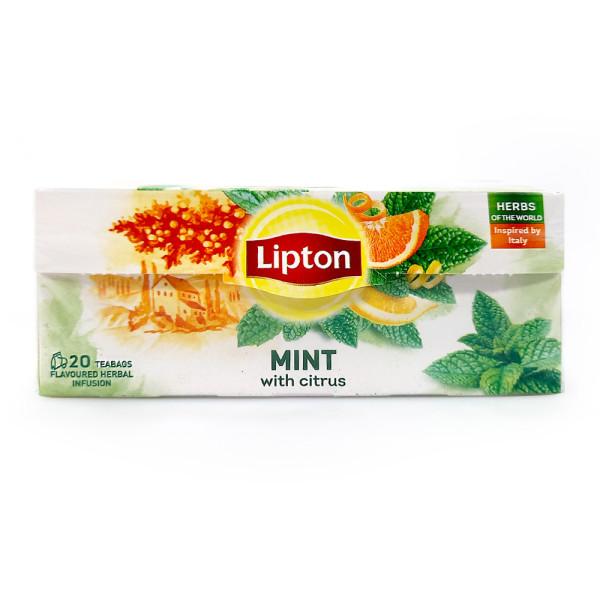 LIPTON čaj menta-citrus 20kom