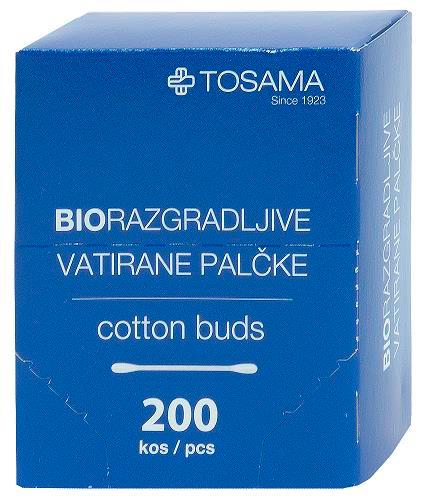 TOSAMA štapići za uši biorazgradljivi 200kom