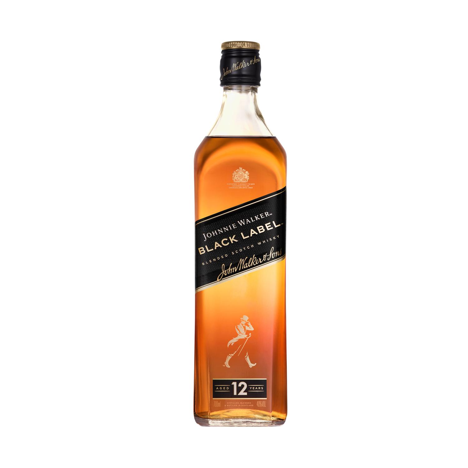 Johnnie Walker Black Label Whisky, 0.7l