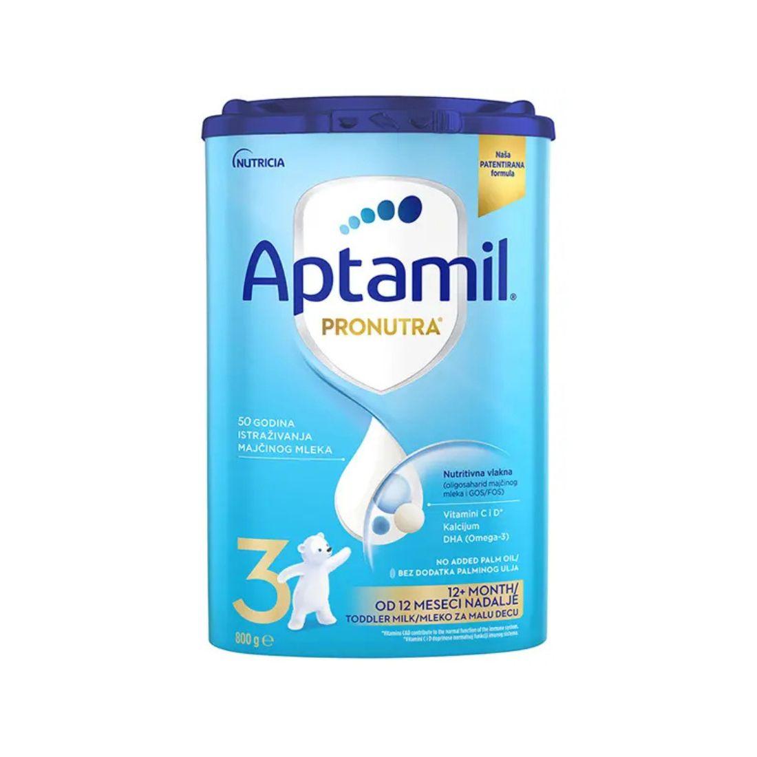 NUTRICIA Mliječna formula za odojčad od 12-24 mjeseca 800gr aptamil 3